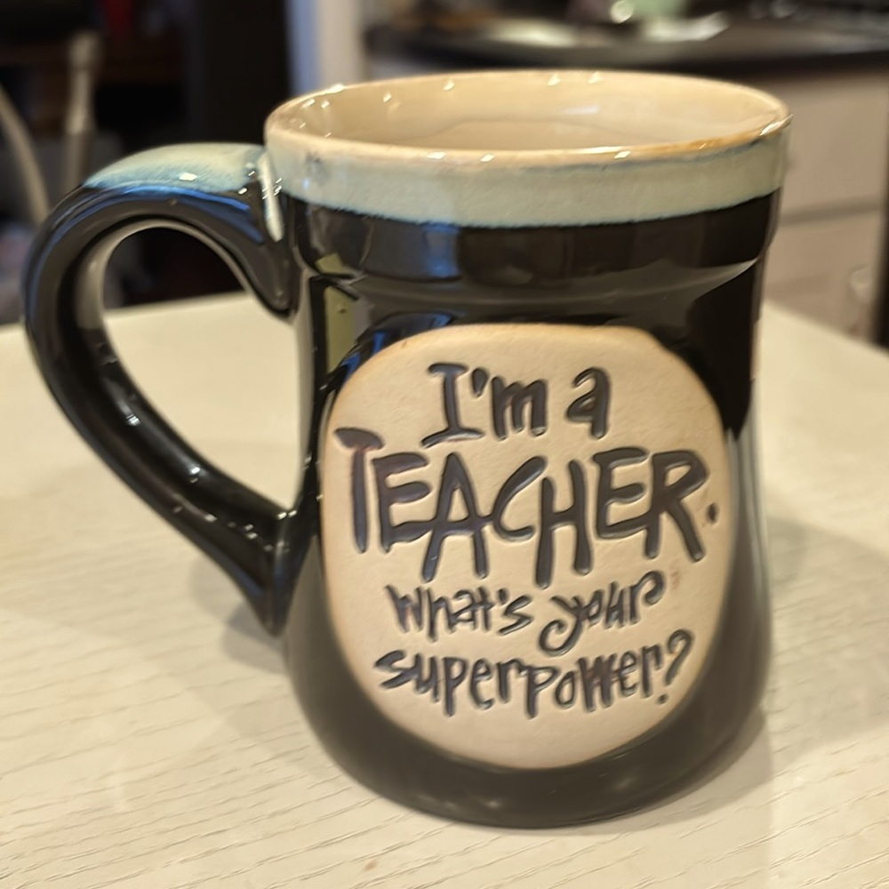 Burton & Burton I’m a Teacher What’s your superpower? Mug
